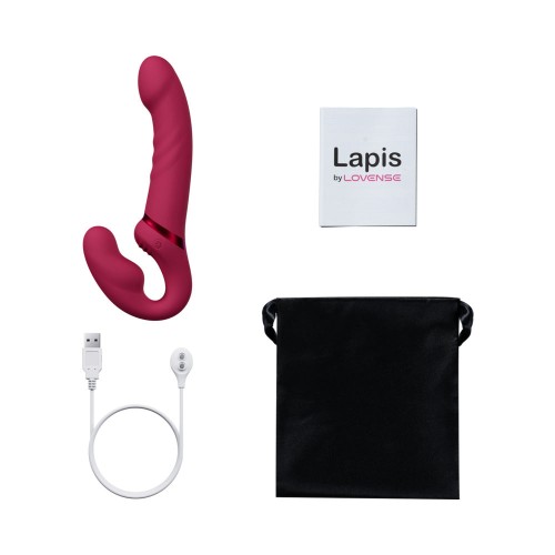 Lovense Lapis Vibrador Strap-On sin Correas - Doble Placer