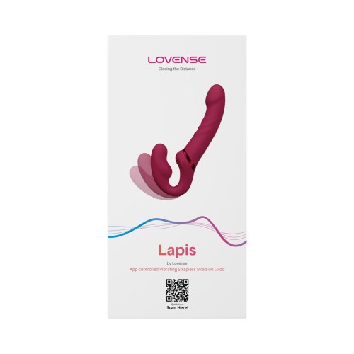 Lovense Lapis Vibrador Strap-On sin Correas - Doble Placer