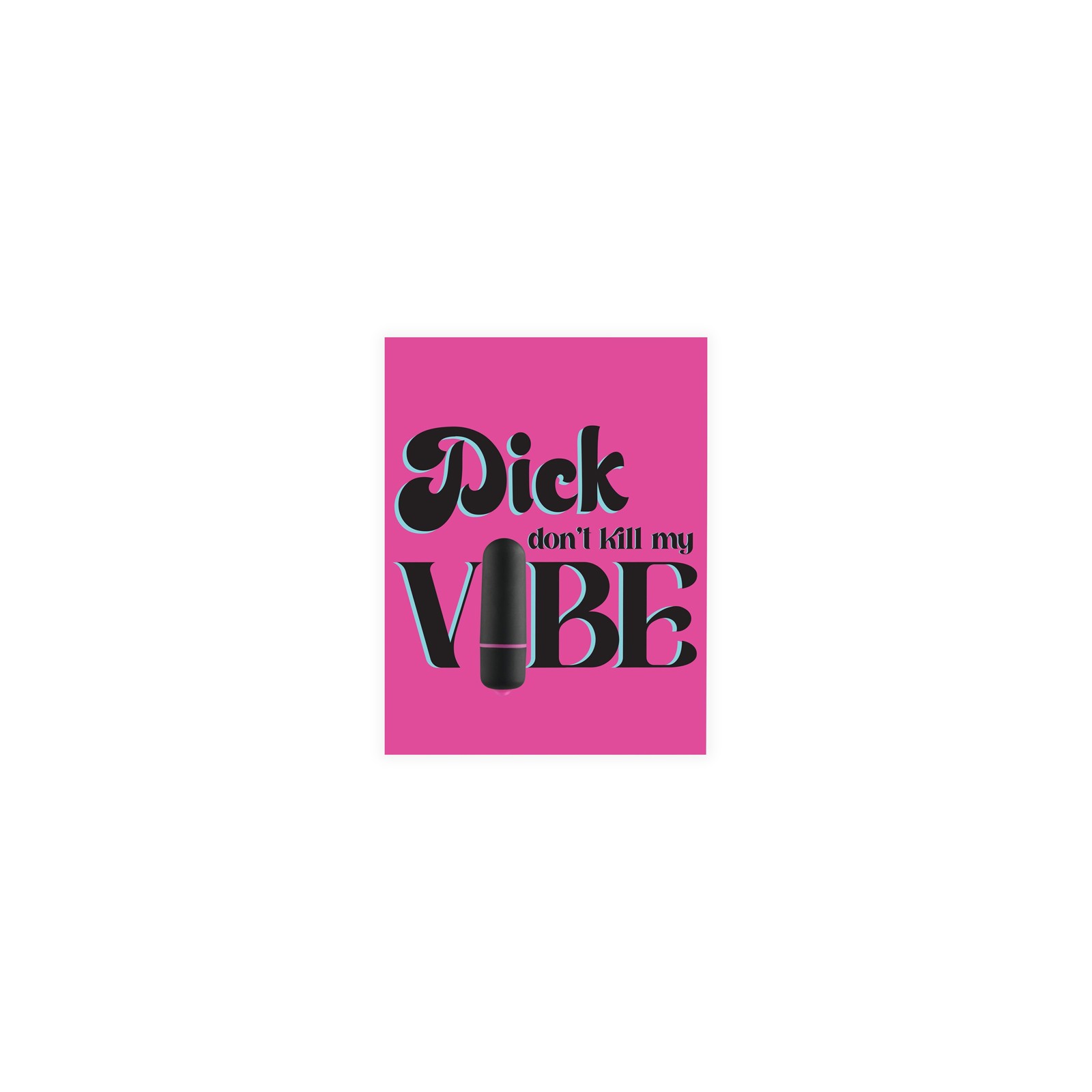 Tarjeta de Felicitación Naughty Vibes con Vibrador de Bala