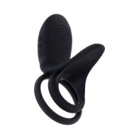 Playboy Just Right Rechargeable C-Ring - Intimate Stimulation