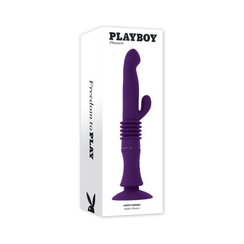 Playboy Hoppy Ending Rechargeable Rabbit Vibrator