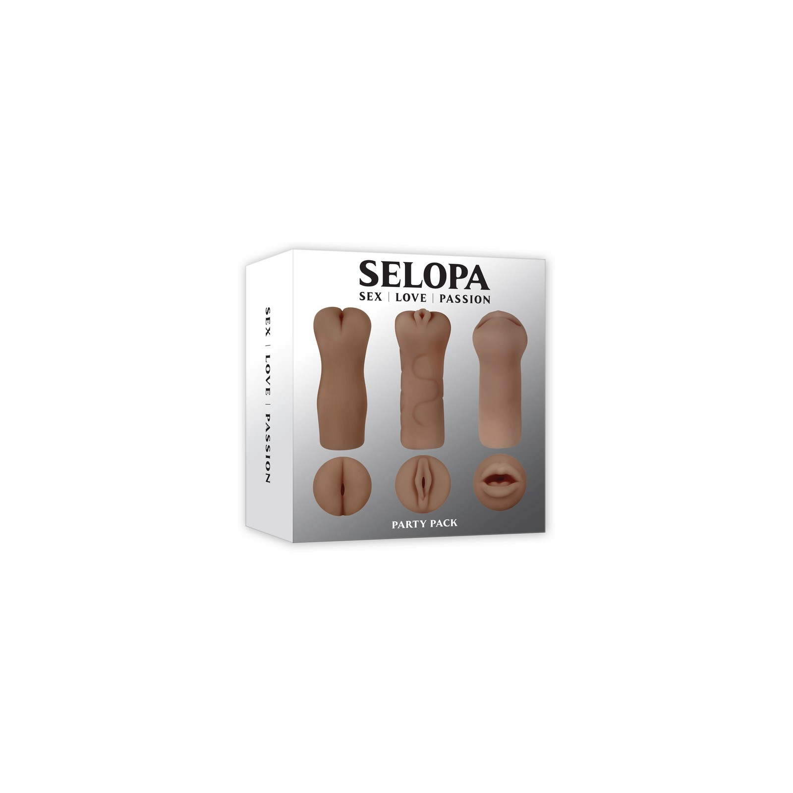 Pack de 3 Strokers Selopa para Placer Supremo