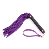 Ple'sur Mini Leather Flogger for Sensational Play