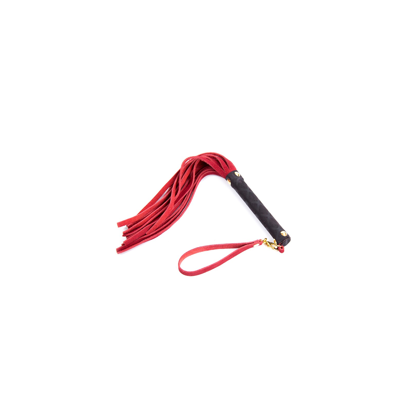 Ple'sur Mini Leather Flogger for Thrilling Experiences