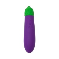 Emojibator Eggplant USB Vibrator for Ultimate Pleasure