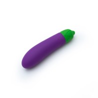 Emojibator Eggplant USB Vibrator for Ultimate Pleasure