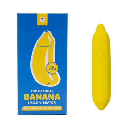 Emojibator Banana USB - Vibrador Impermeable Divertido