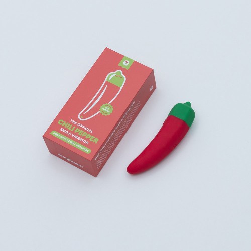 Emojibator Chili Pepper USB Vibrator