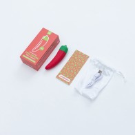 Emojibator Chili Pepper USB Vibrator