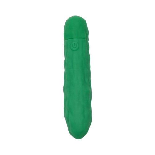 Emojibator Pickle USB Vibrator