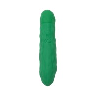 Emojibator Pickle USB Vibrator