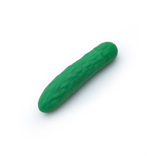 Emojibator Pickle USB Vibrator