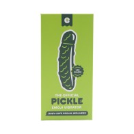 Emojibator Pickle USB Vibrator