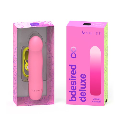 B Swish Bdesired Infinite Deluxe Vibrador Rosa Flamingo