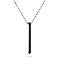 Crave Vesper 2 Black Vibrator Necklace