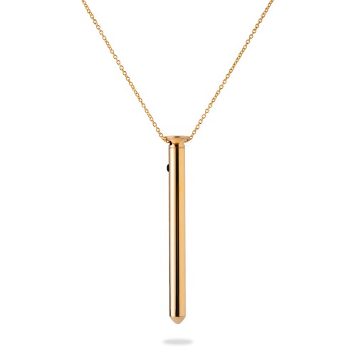 Crave Vesper 2 24kt Gold Plated - Elegant Vibrator Necklace