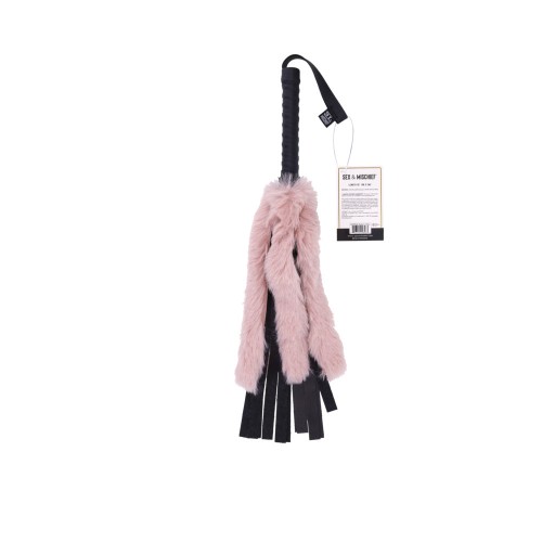 Sportsheets Sex & Mischief Brat Faux Fur Flogger | Playful Fun