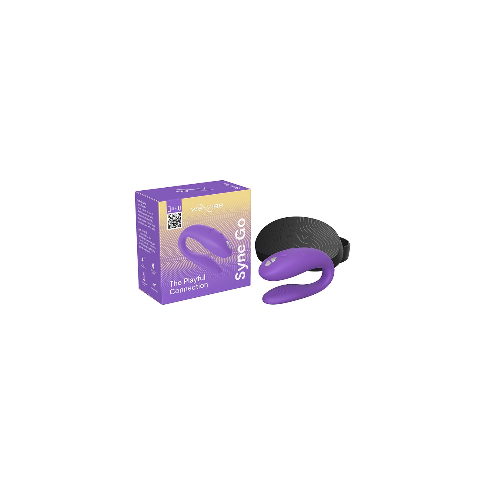 Vibrador We-Vibe Sync Go para Parejas en Púrpura Claro