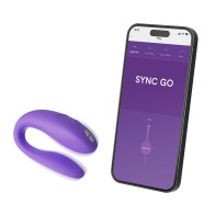 Vibrador We-Vibe Sync Go para Parejas en Púrpura Claro