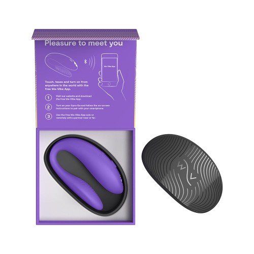 Vibrador We-Vibe Sync Go para Parejas en Púrpura Claro