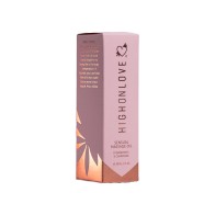 HighOnLove Mini Massage Oil Strawberries & Champagne