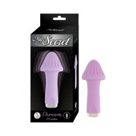 My Secret Shroom Vibrador en Forma de Hongo Morado - Experiencia de Placer Encantadora