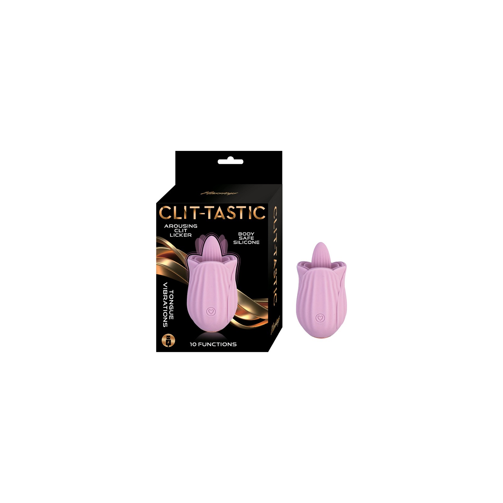 Clit-Tastic Estimulador Rosa Agradable - Nasstoys