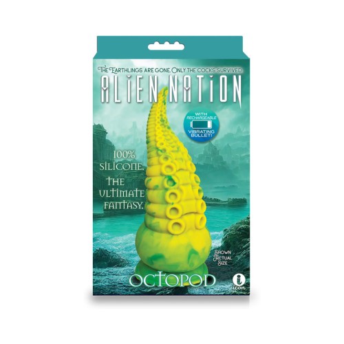 Dildo Vibrador de Silicona Octopod AlienNation