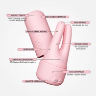 Vibrador de Doble Punta VUSH Swish - Placer Personalizado