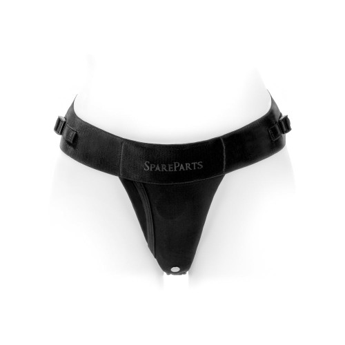 SpareParts Harness de Ropa Interior Theo Black - Soporte Versátil