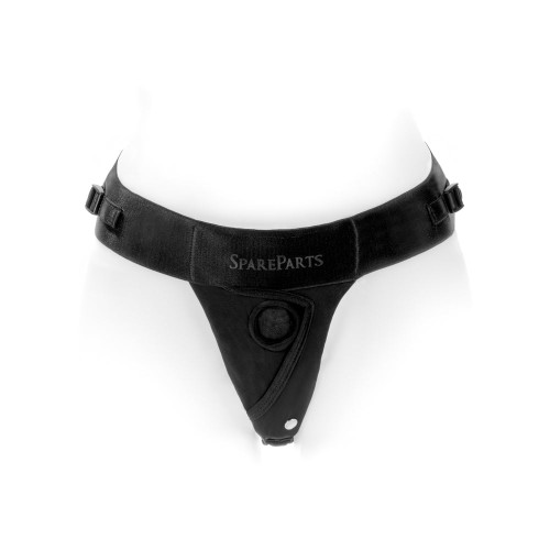 SpareParts Harness de Ropa Interior Theo Black - Soporte Versátil