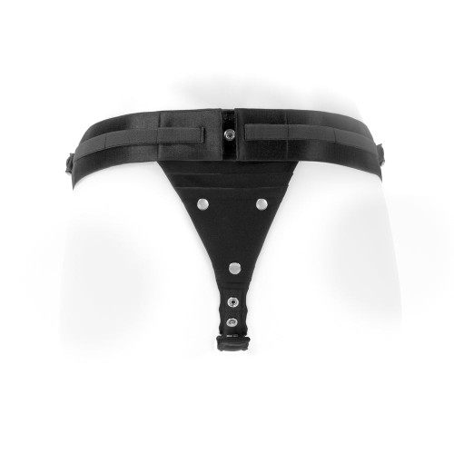 SpareParts Harness de Ropa Interior Theo Black - Soporte Versátil