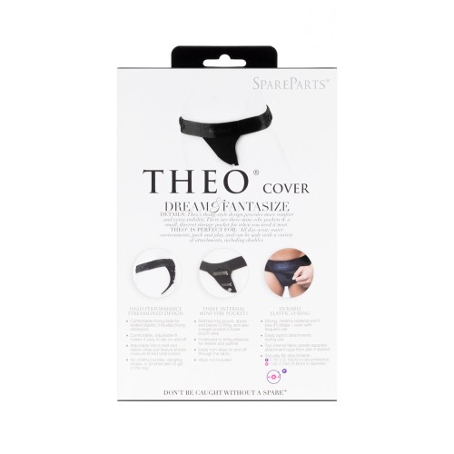 SpareParts Theo Cover Underwear Harness Black - Versatile Support