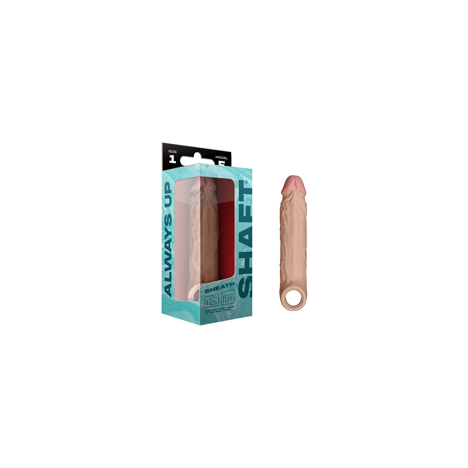 Shaft Model F Liquid Silicone Sheath for Realistic Pleasure