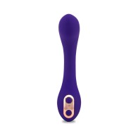 Vibrador Flexible para el Punto G Nu Sensuelle Libi XLR8 Púrpura Profundo