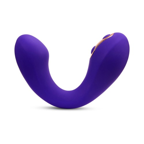 Vibrador Flexible para el Punto G Nu Sensuelle Libi XLR8 Púrpura Profundo