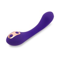 Vibrador Flexible para el Punto G Nu Sensuelle Libi XLR8 Púrpura Profundo