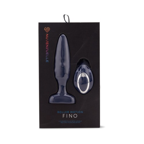 Plug de Movimiento Roller Fino Nu Sensuelle Azul Marino