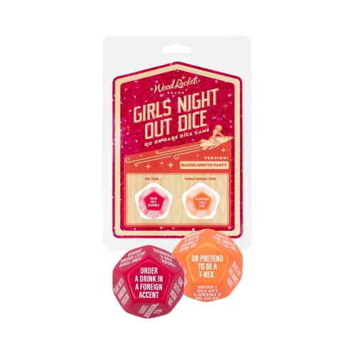 Girls Night Out Bachelorette Party Dice Game