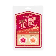 Girls Night Out Bachelorette Party Dice Game