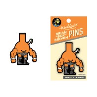 Dusty Bong Enamel Pin for Fun Accessories