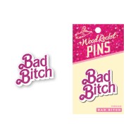 Pin Bad Bitch Enamel Lapel Pin