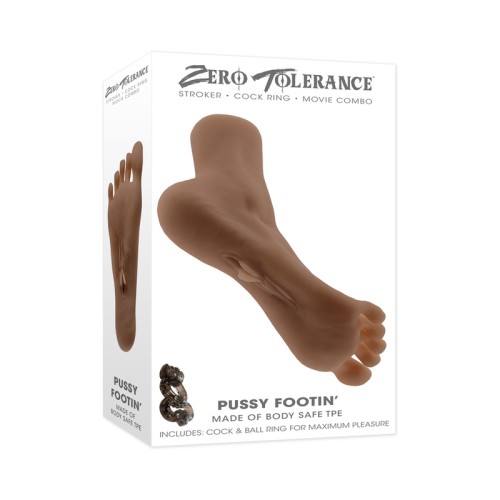 Masturbador Zero Tolerance Foot - Placer de Fetiche de Pies