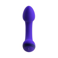 Plug Recargable Anybody's Plug de Silicona Purple - Gender X