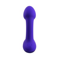 Plug Recargable Anybody's Plug de Silicona Purple - Gender X