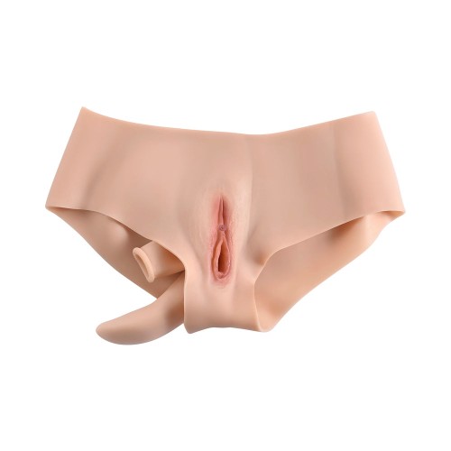 Gender X Silicone Vagina Panty - Light and Versatile