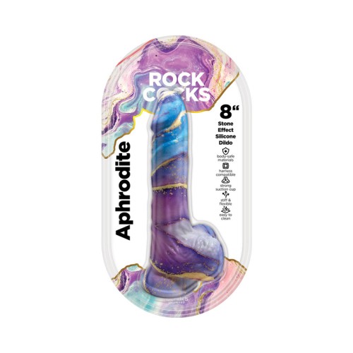 Rock Cocks Aphrodite Silicone Dildo 8 inch