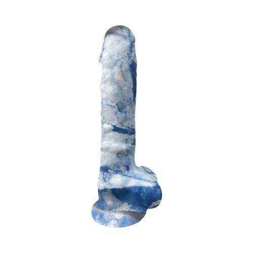 Dildo de Silicona Zeus Mármol 7 pulgadas