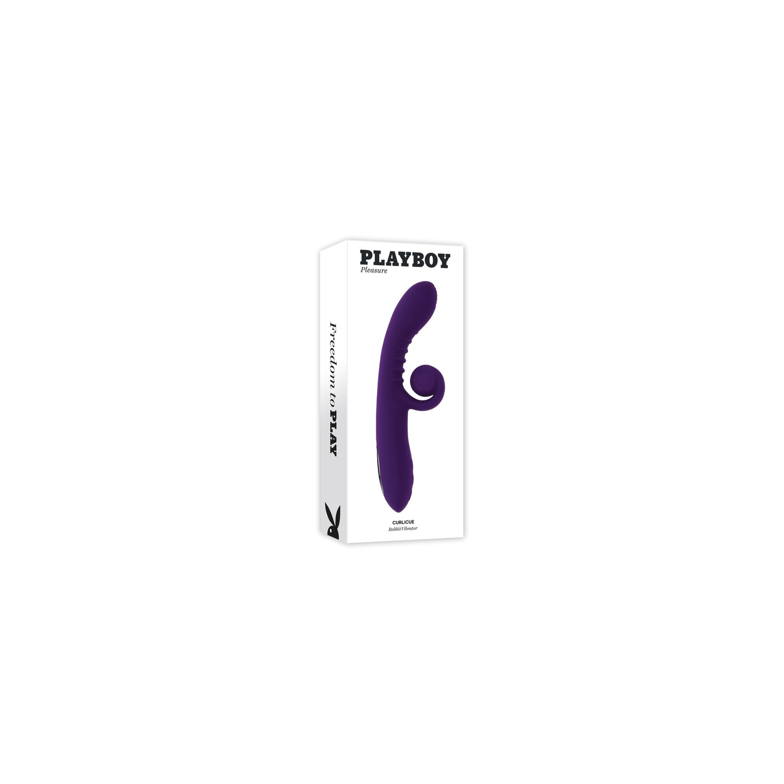 Vibrador Dual Estimulador Curlicue Recargable Playboy