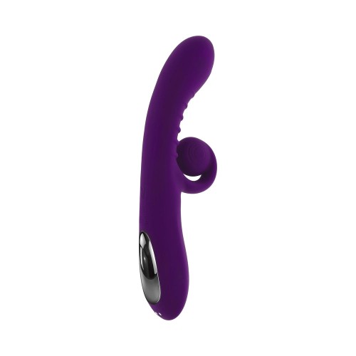 Vibrador Dual Estimulador Curlicue Recargable Playboy